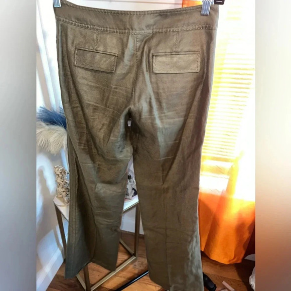 Diane von Furstenberg Linen Blend Pants size 6 - Picture 2 of 5